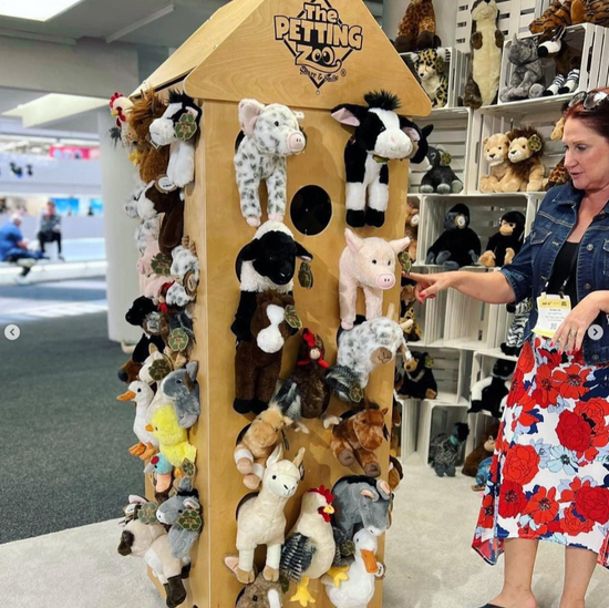 Petting Zoo Dog House Display