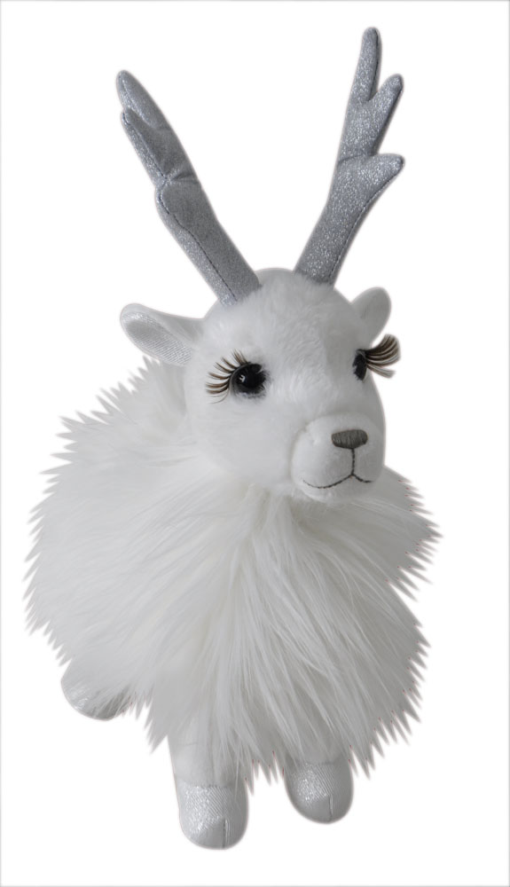 The Petting Zoo: 11" Holiday Reindeer Snowy